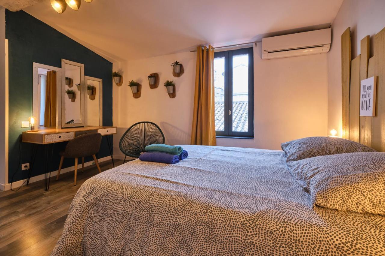 Melina - Jacuzzi - Maison Avec Cour Climatisee Proche Cite Medieval Каркассон Экстерьер фото
